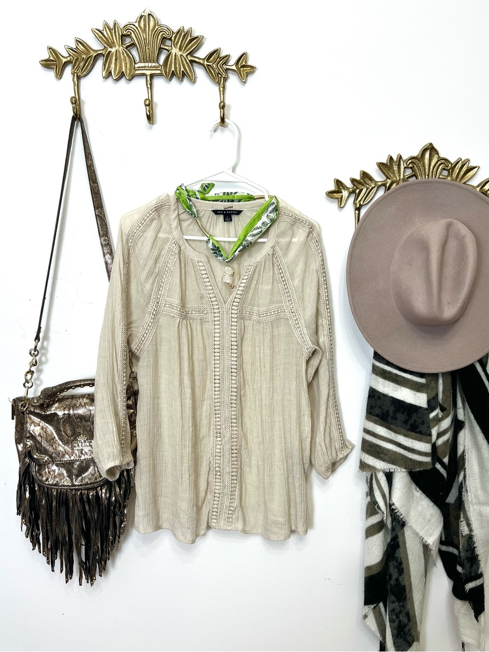🍁🍂Boho chic top L